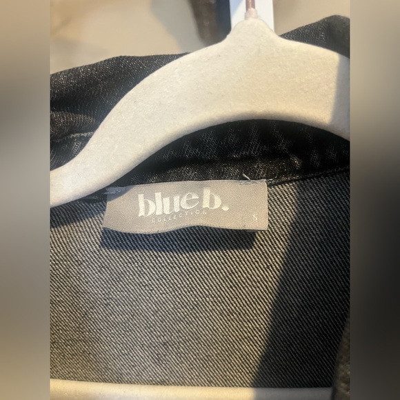 Upcycled Morgan Wallen You Proof Black Oversized Embroidered Jean Jacket NWOT - Picture 10 of 12